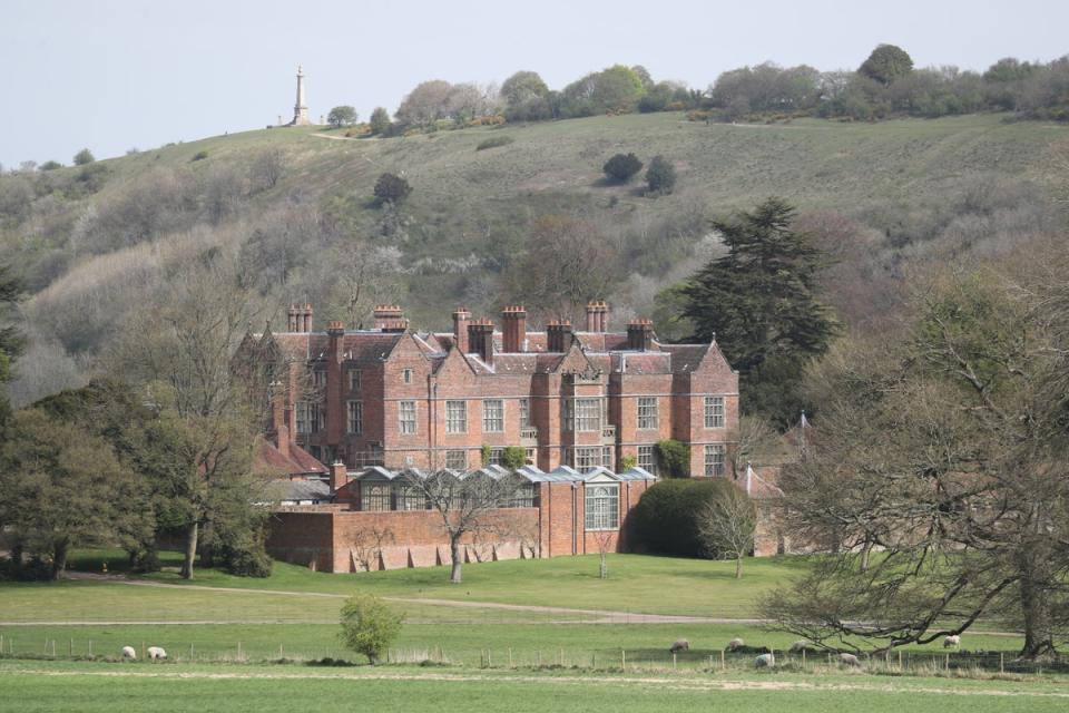 Boris Johnson hosted friends at Chequers over the weekend (Steve Parsons/PA) (PA Archive)