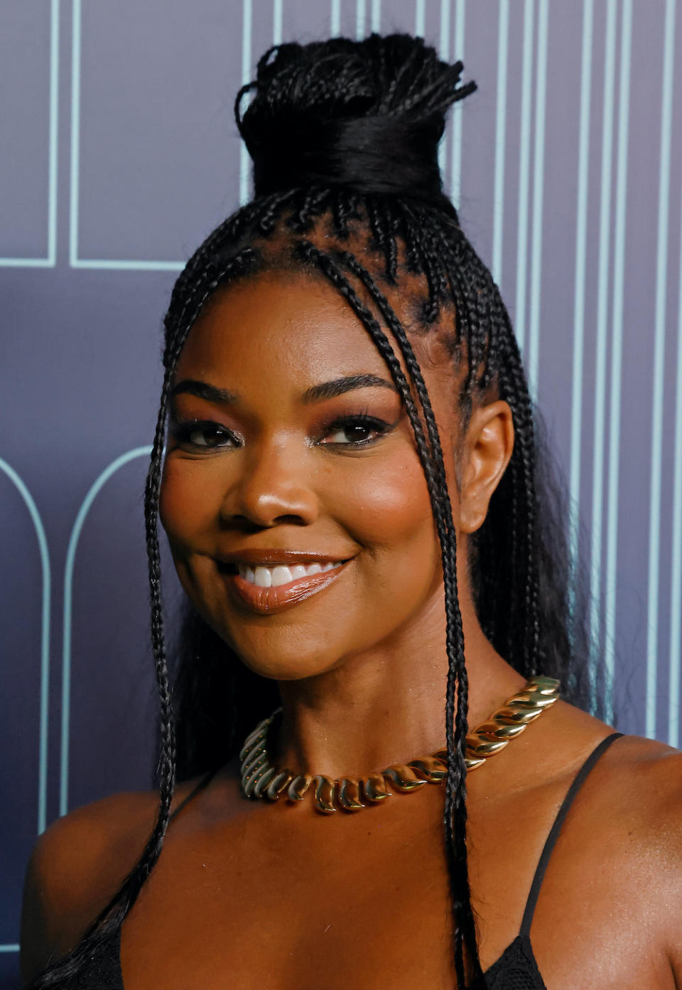 Gabrielle Union attends the reopening of The Landmark at Tiffany & Co 5th Avenue on April 27, 2023 in New York City