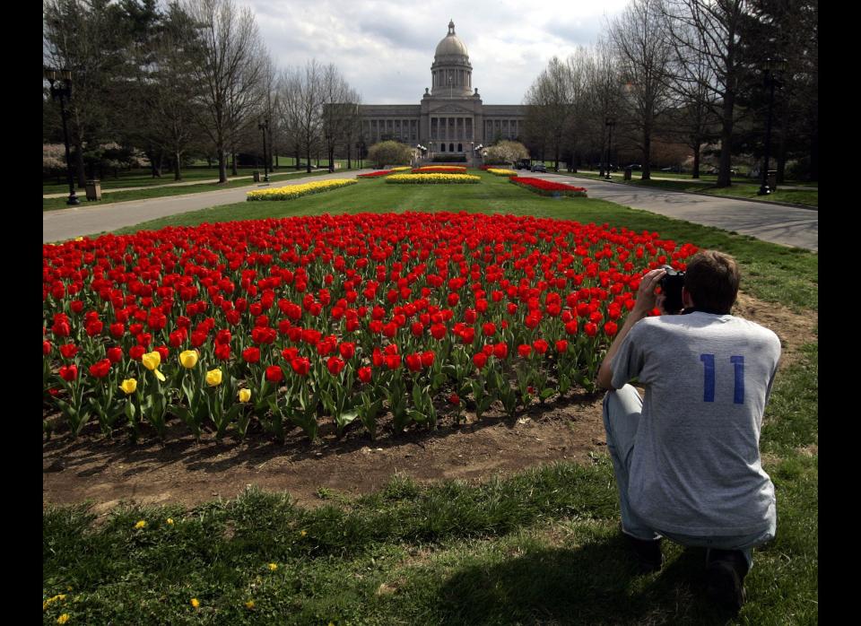 Pictured on Wednesday, April 12, 2006. (AP Photo/James Crisp)  