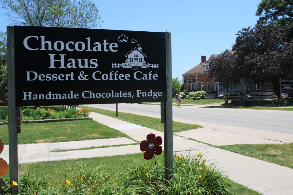 The Chocolate Haus is seen, June 27, 2022, at 4521 220th Trail in Amana, Iowa.