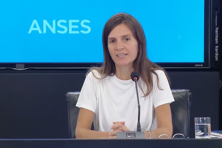 Fernanda Raverta, titular de Anses
