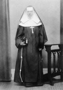 St. Katharine Drexel, a Philadelphia heiress, founded the Sisters of the Blessed Sacrament, with their motherhouse in Bensalem.  She was canonized a saint in 2000 by Pope John Paul II.