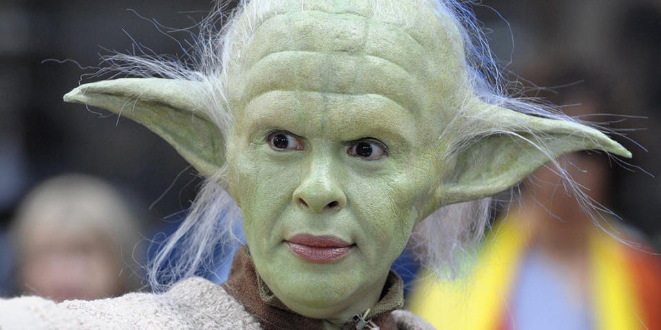 Hoda Kotb as Yoda (NBC NewsWire / NBC Newswire/NBCUniversal via Ge)