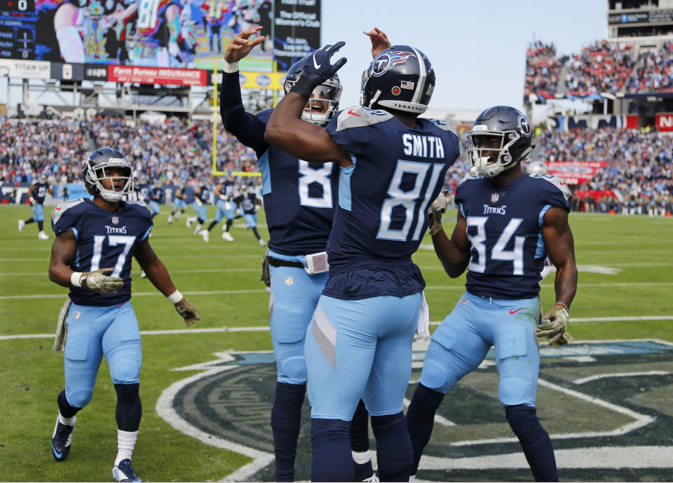 The Tennessee Titans we’ve long expected to see this season may have finally arrived. (AP Photo/James Kenney)