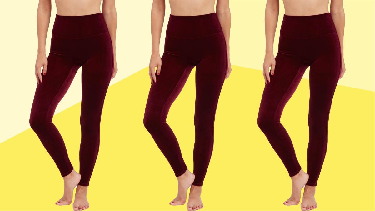 Spanx's Best-Selling Velvet Leggings Are 30% Off Right Now