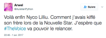 <p>Le candidat suivant a de qui tenir. Mais sa prestation réserve d’autres surprises…</p>