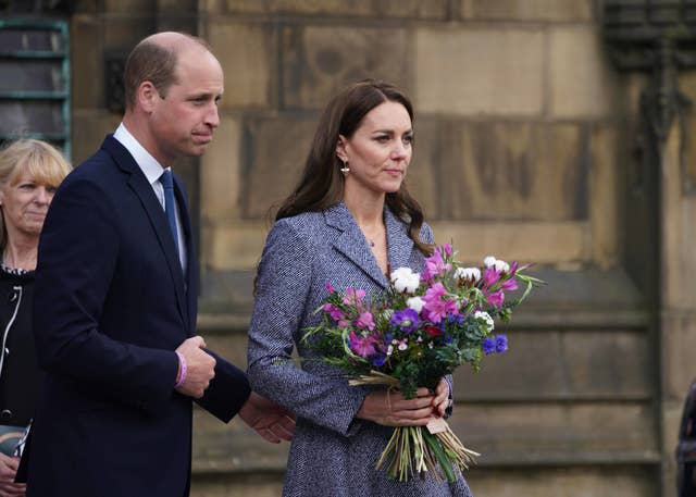 Royals attend Glade of Light Memorial