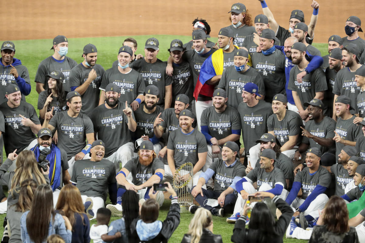 Dodgers Are First Team to Visit White House Since Pandemic Shutdown