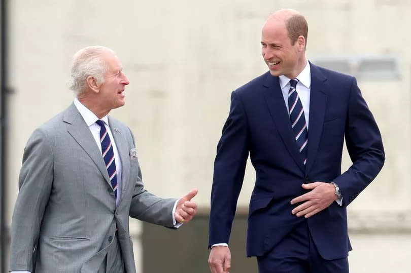 Prince William and Charles