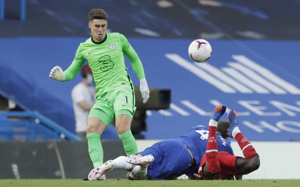 Andreas Christensen hauls down Mane - SHUTTERSTOCK