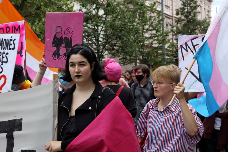 FILE PHOTO: LGBT Pride parade in Vilnius