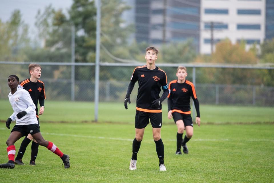 Joe Hanson was born in Whitehorse and grew up playing in the territory. In 2022 he made history when he became the first Yukon soccer player to sign a professional soccer contract. He did so with the Vancouver Whitecaps FC2 team.