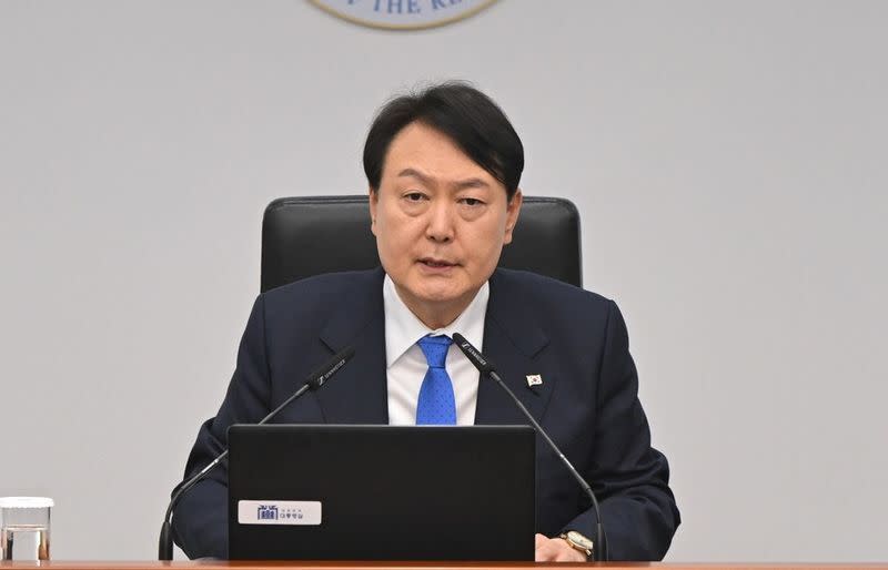 南韓總統尹錫悅(Yoon Suk-yeol)。 (圖:南韓總統辦公室)