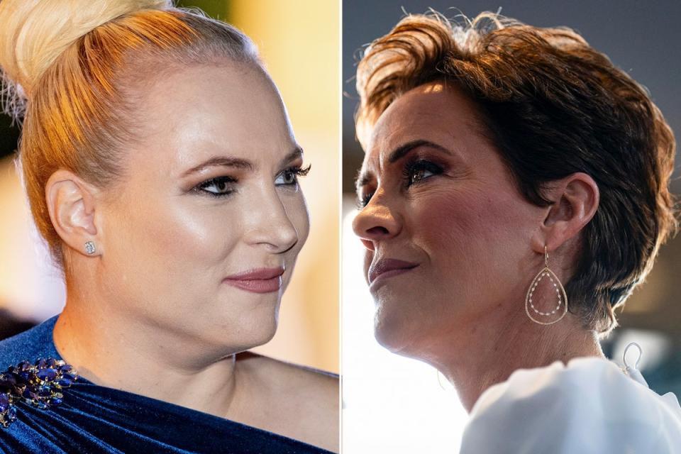 Meghan McCain vs Kari Lake (Getty)