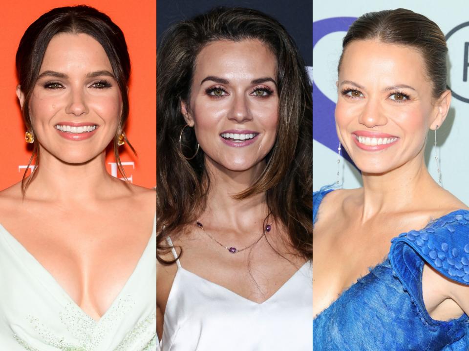 Sophia Bush Hughes, Hilarie Burton Morgan, and Bethany Joy Lenz