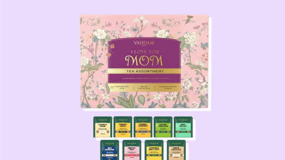 Best last-minute Amazon Mother's Day gifts: Vahdam tea