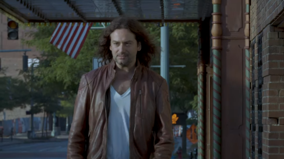 Constantine Maroulis in the music video for 