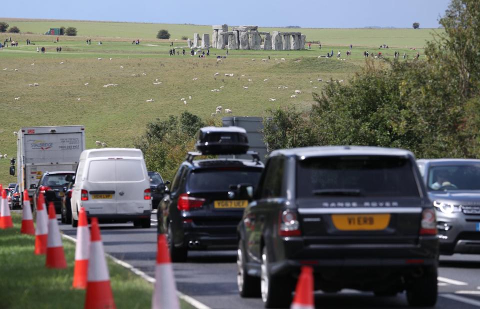 A $2.2B Tunnel Near Stonehenge Is Being Built photo