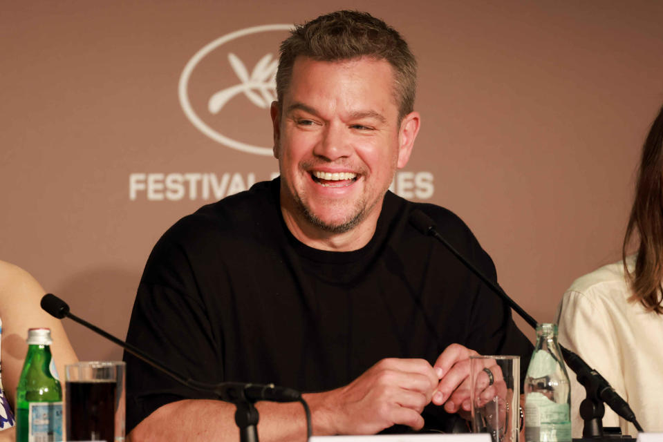 CANNES, FRANCE - JULY 09: Matt Damon attends the 