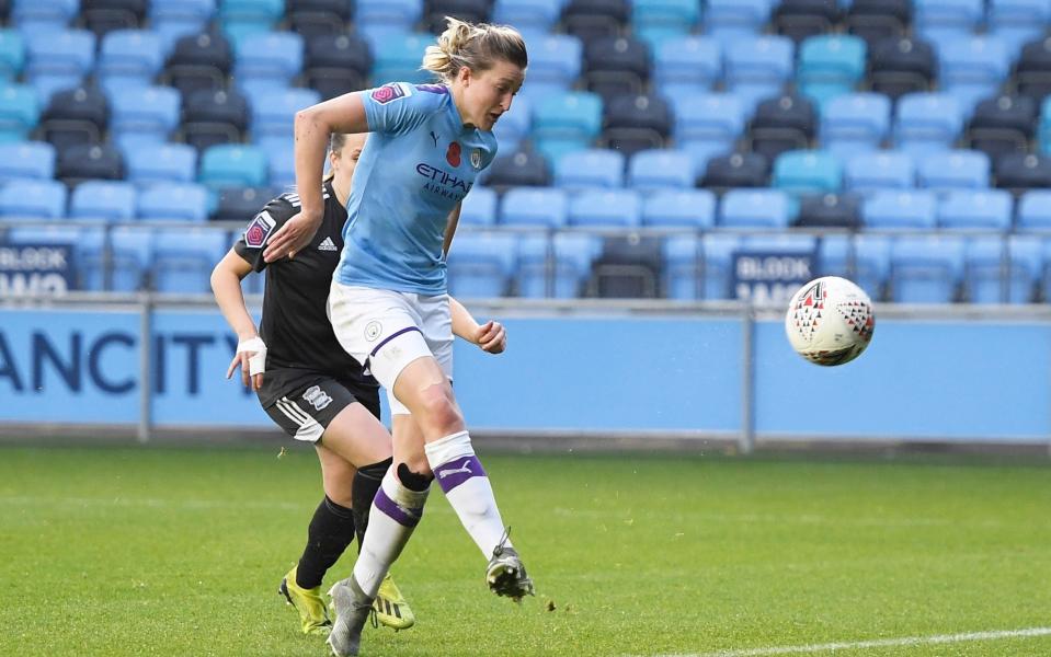 Ellen White scores the opener against Birmingham City - Getty Images Europe