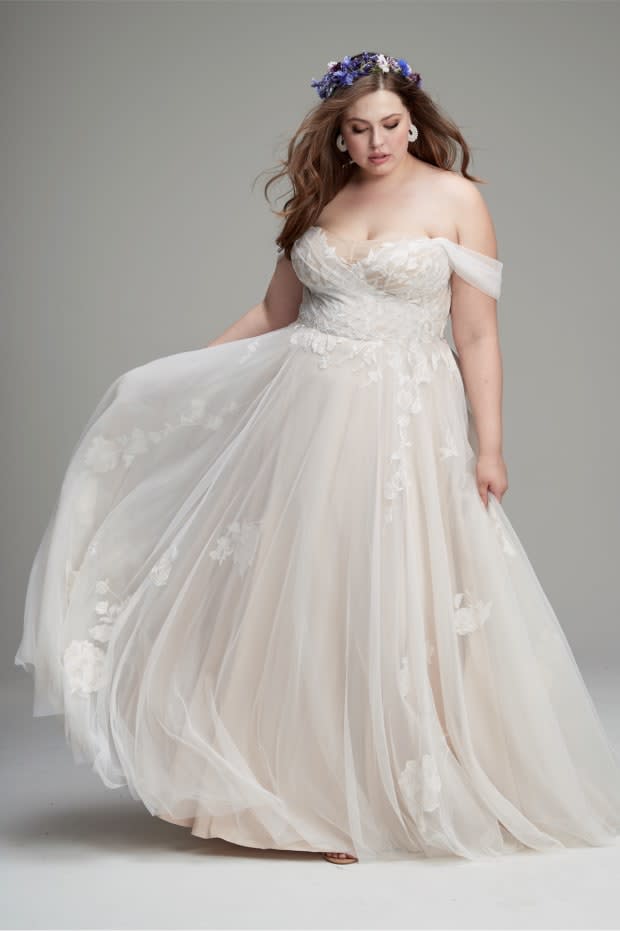 <p>The Maude wedding dress from the Willowby collection.</p>