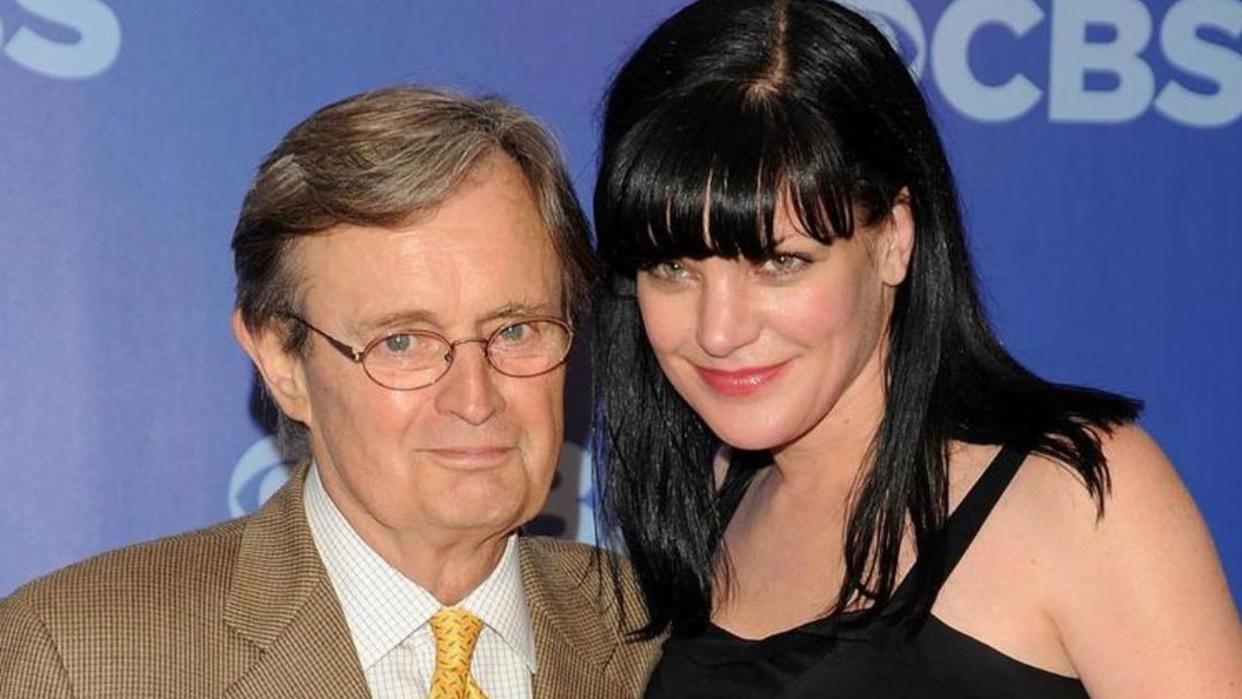 Pauley Perrette and David McCallum
