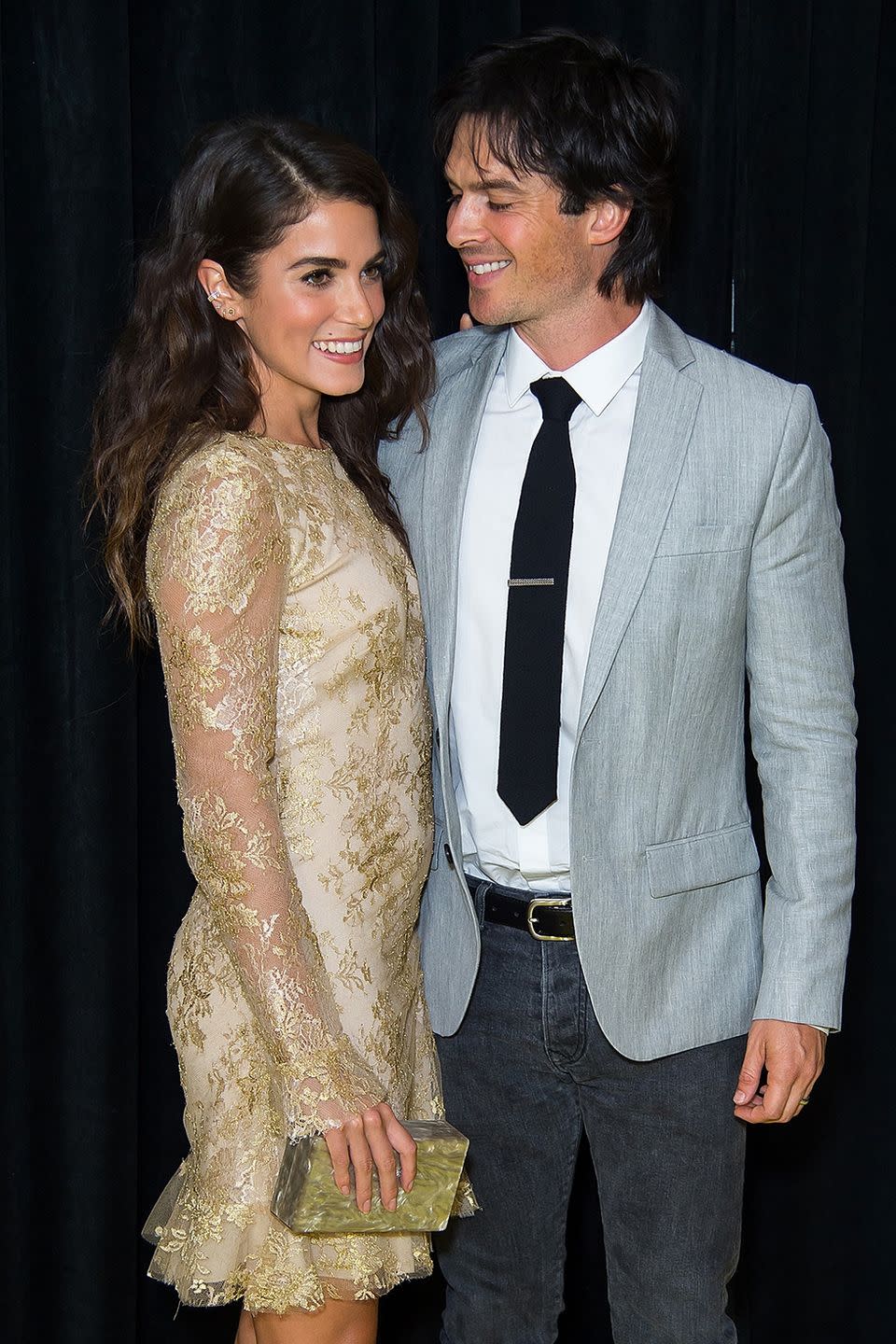 Nikki Reed and Ian Somerhalder