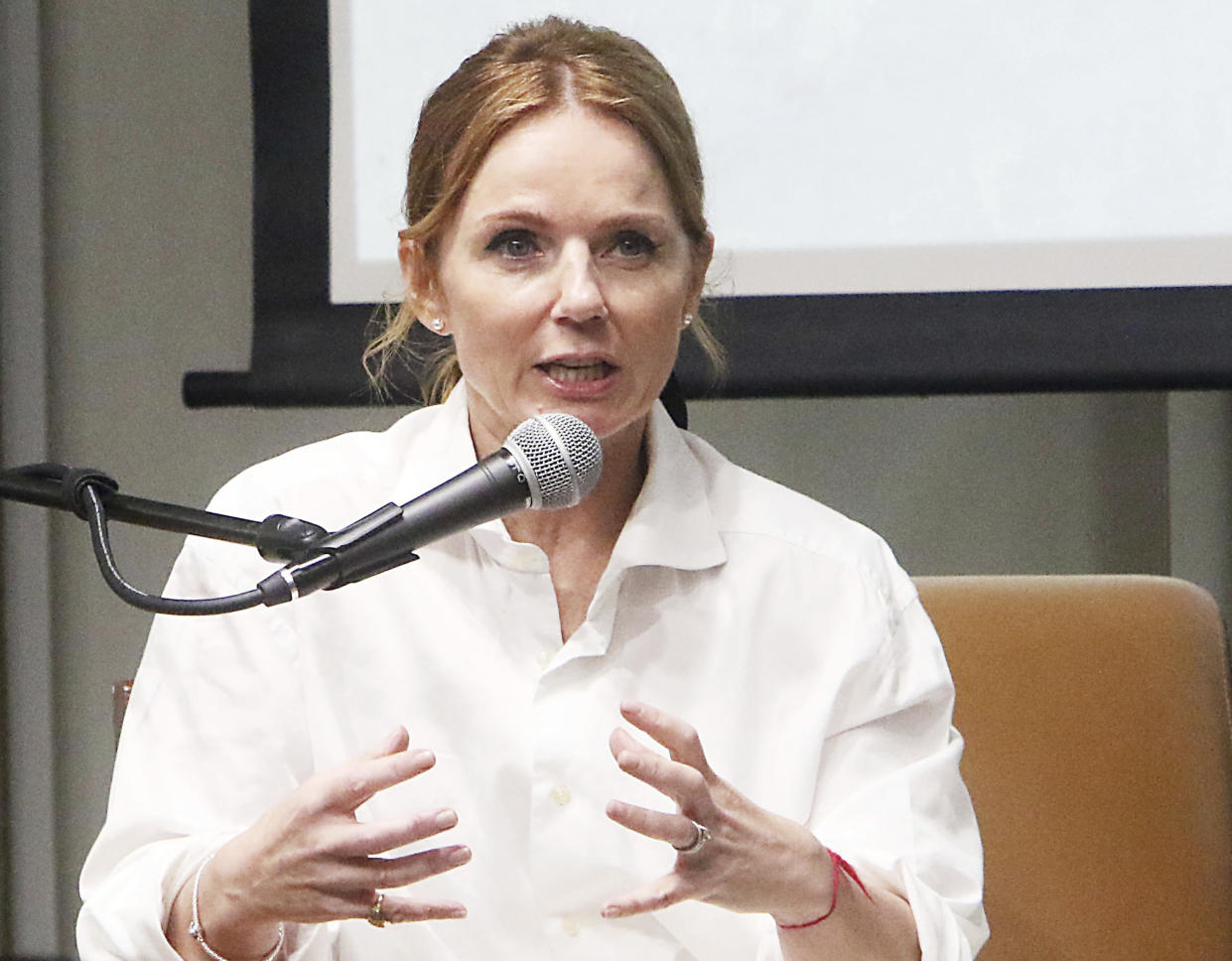  Halliwell-Horner signing and discussion for her new book Rosie Frost and the Falcon Queen at Barnes & Noble Union Square in New York City on October 01, 2023. Credit: RW/MediaPunch /IPX