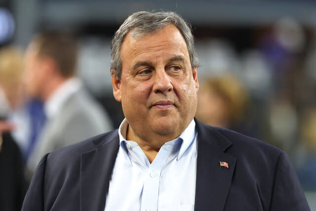 Former New Jersey Governor Chris Christie