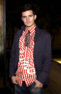 Orlando Bloom at the Hollywood premiere of New Line's The Lord of The Rings: The Fellowship of The Ring