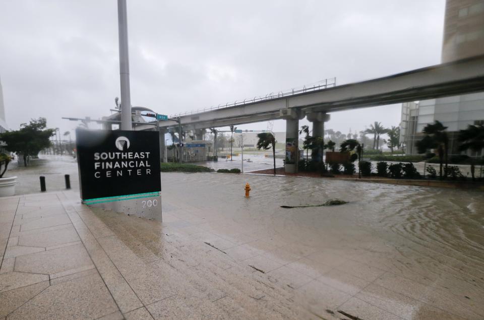 El paso destructor de Irma por Florida