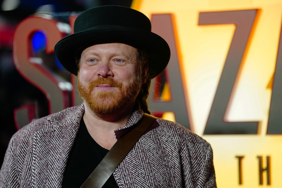 Leigh Francis attending a special screening for Shazam! Fury of the Gods, at Cineworld Leicester Square in London. Picture date: Tuesday March 7, 2023. (Photo by Victoria Jones/PA Images via Getty Images)