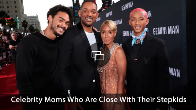 Trey Smith, Will Smith, Jada Pinkett Smith and Jaden Smith