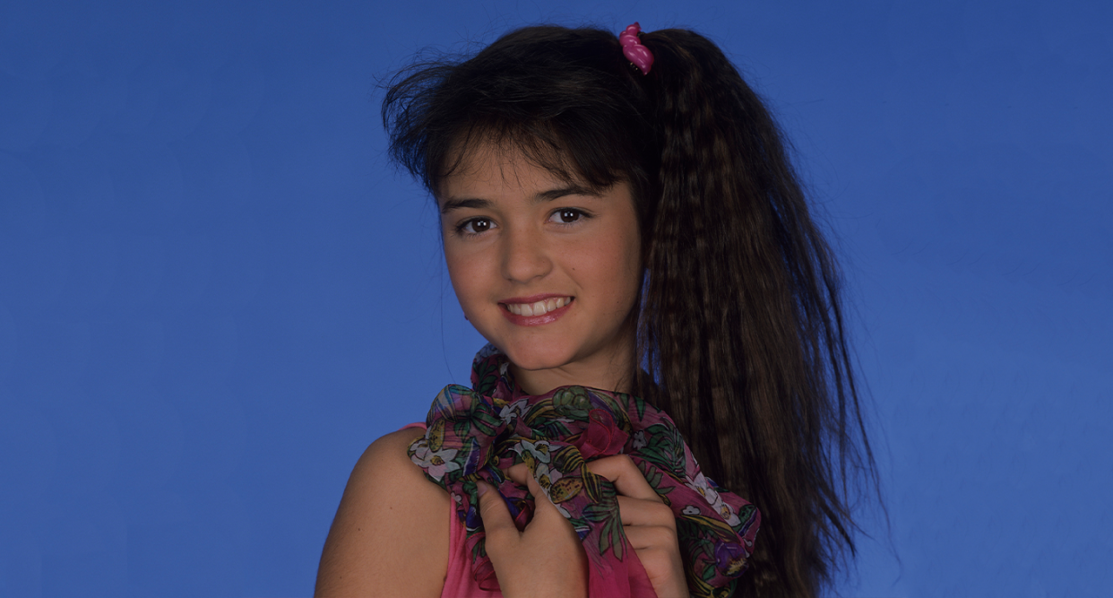 Danica McKellar grew famous as a teen star in the '90s. (Photo: Getty Images)