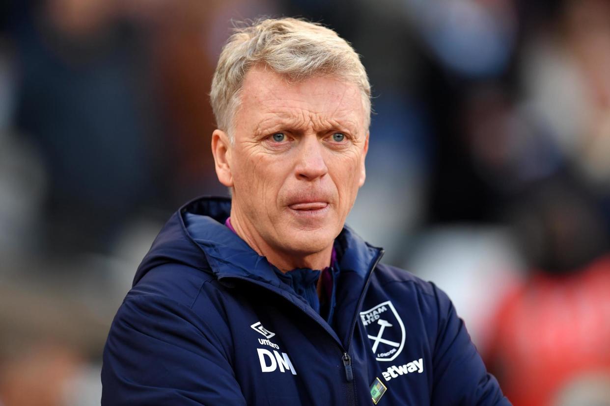 David Moyes will want to put some distance between West Ham and the relegation zone: Getty Images