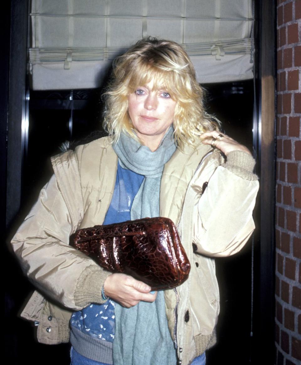 goldie hawn sighting at mr chow's restaurant february 1, 1983