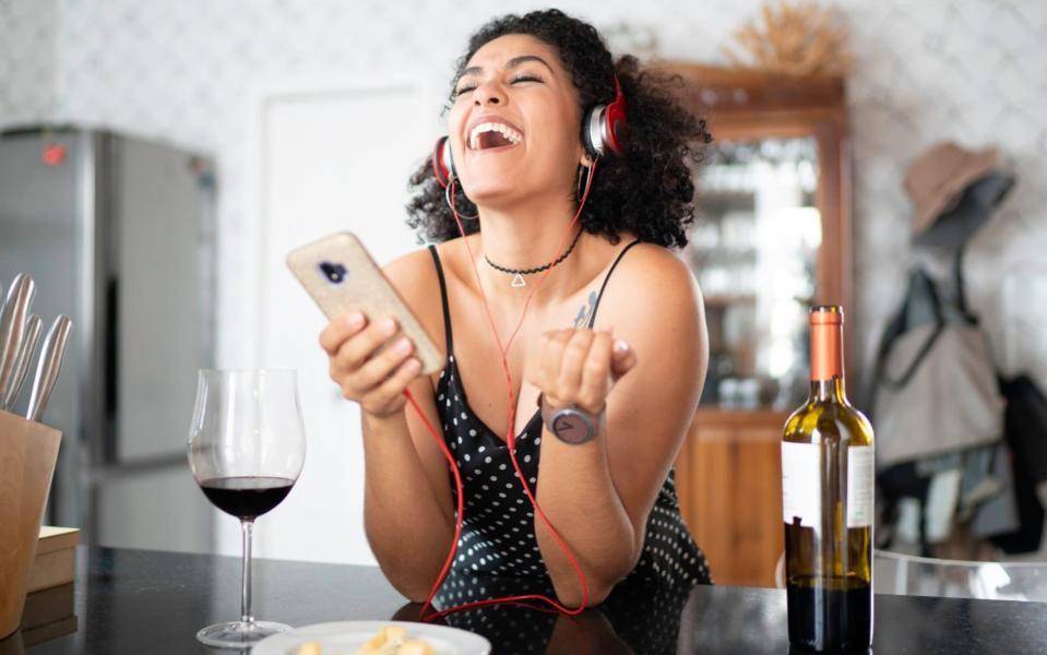 A well-curated playlist can turn a meal out into a music-lover's dream night - E+