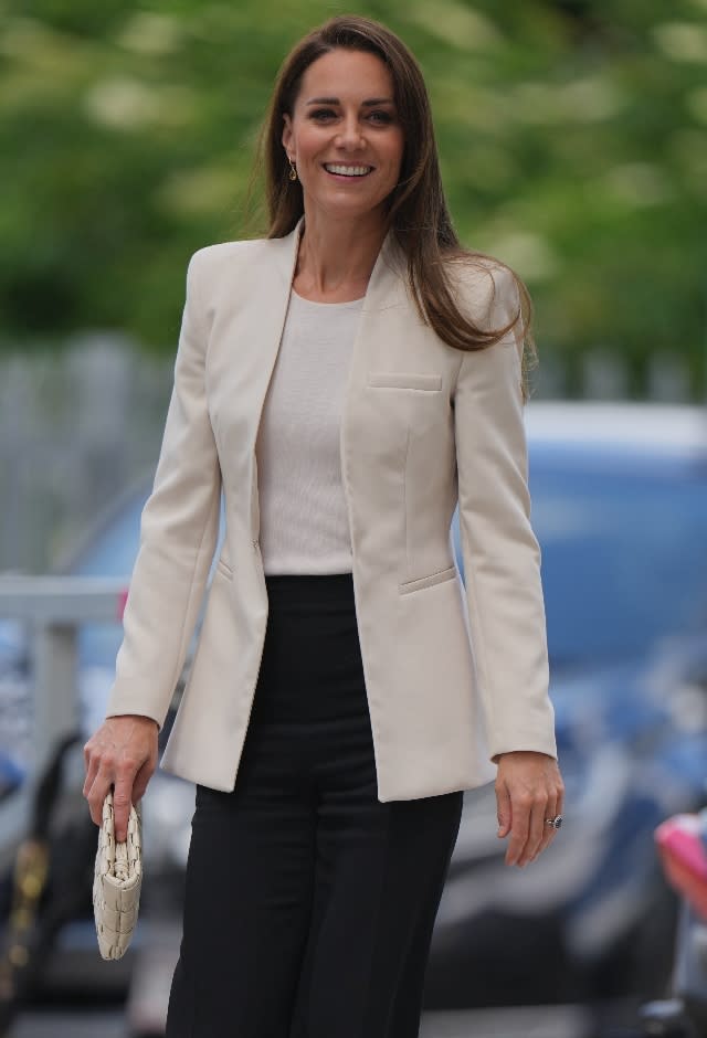 Kate Middleton visits Little Village’s hub in Wembley, London, UK on June 8, 2022 - Credit: James Whatling / MEGA.