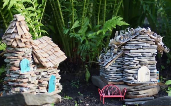 stone fairy cottages fairy gardens