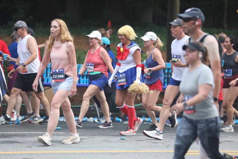 Here are some more photos from the 2022 Peachtree Road Race.