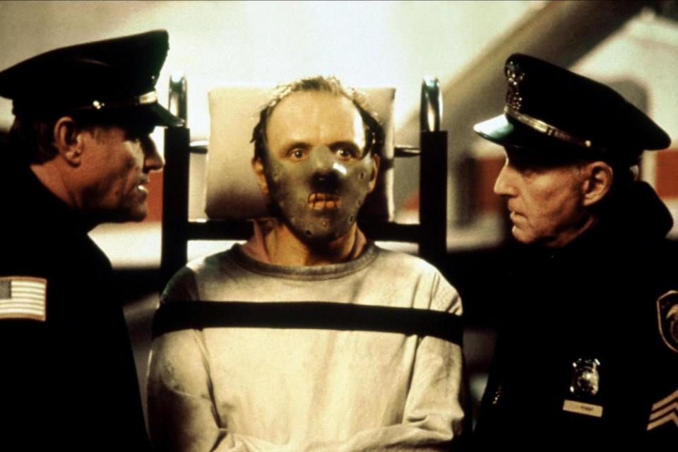 Iconic: Anthony Hopkins as Hannibal Lector in Silence of the Lambs