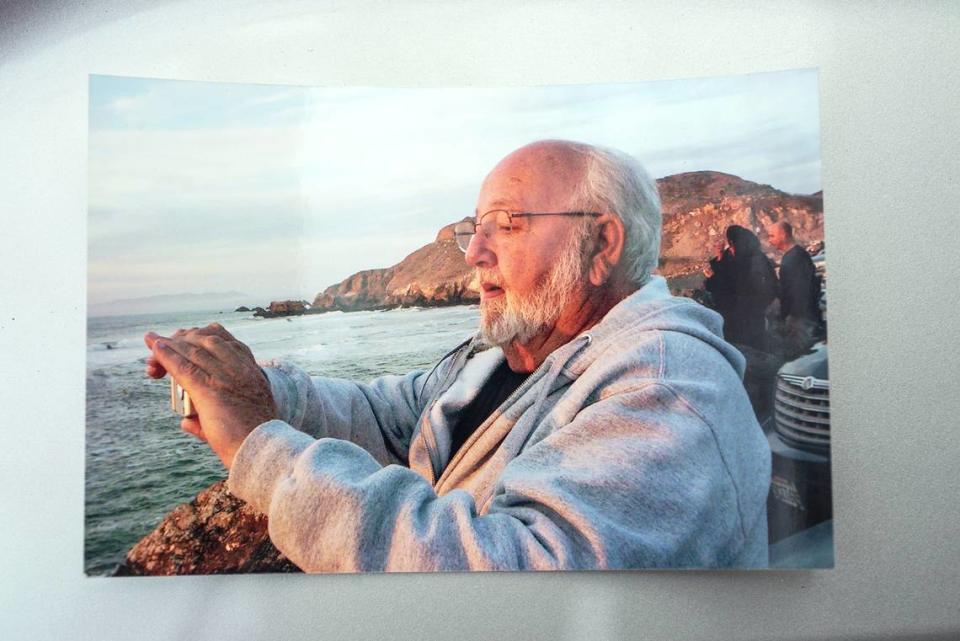 Wayne Ferriera about a year before his death at a beach in Pacifica, CA. Photo provided by Darlene Reyes.