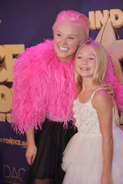 JoJo Siwa and Everleigh Rose