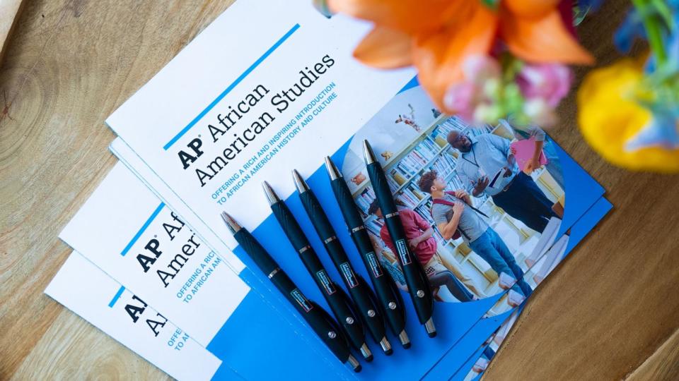 PHOTO: Collegeboard Hosts an 'AP African American Studies' activation during the 21st Annual Martha's Vineyard African American Film Festival, Aug. 9, 2023, in Martha's Vineyard, Mass.  (Nick Hunt/Getty Images for MVAAFF)