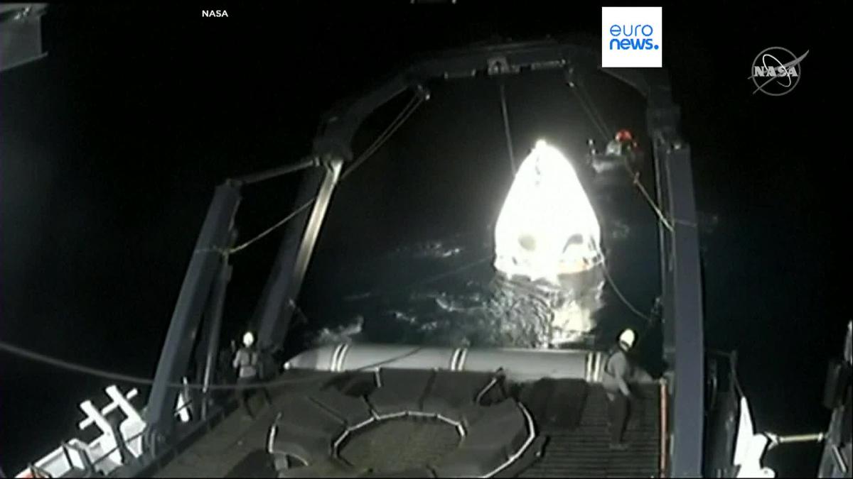 Spacex Astronauts Safely Return To Earth After International Space Station Mission 