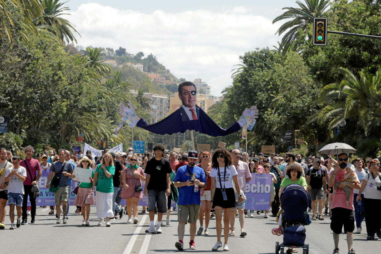 En Espagne, la province de Malaga est celle qui compte le plus grand nombre de logements à usage touristique.   - Credit:Jon Nazca/Reuters