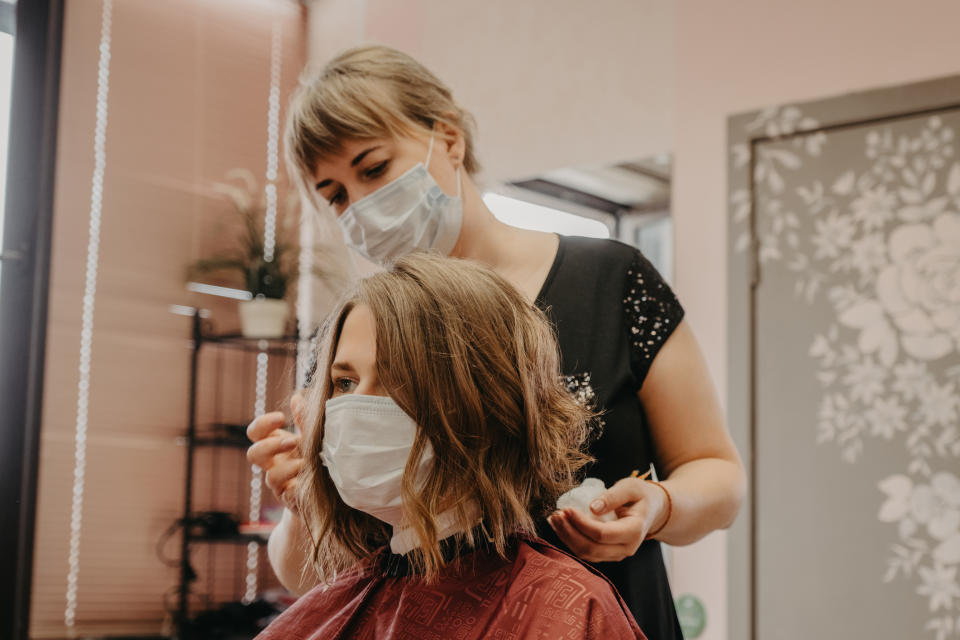 Oh hairdressers how we've missed you! (Getty Images)