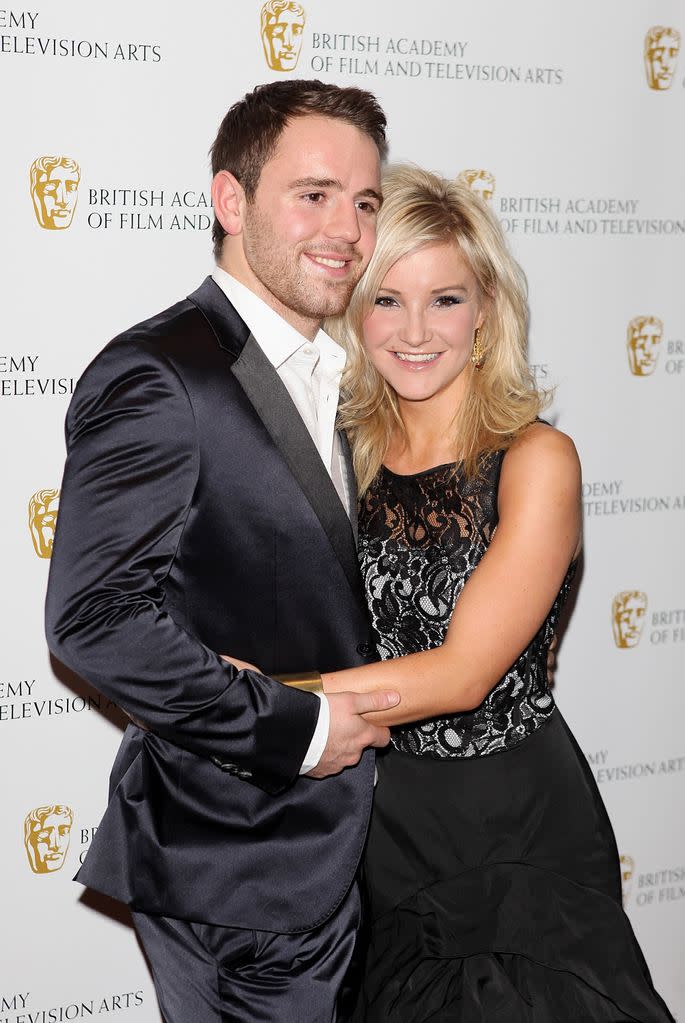 Helen Skelton with her then-husband Richie Myler