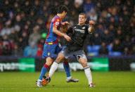 Football Soccer - Crystal Palace v Chelsea - Barclays Premier League - Selhurst Park - 3/1/16 Chelsea's Cesar Azpilicueta in action with Crystal Palace's Lee Chung Yong Action Images via Reuters / John Sibley Livepic