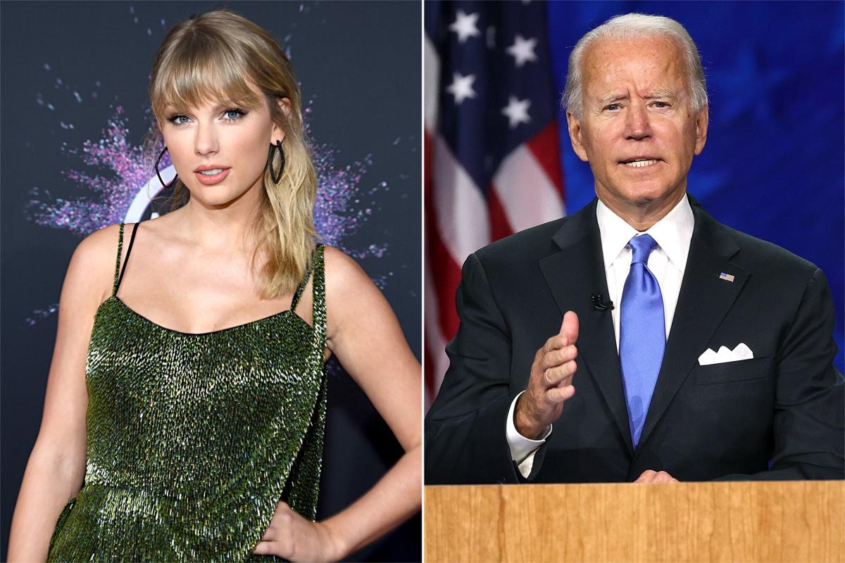 Taylor Swift endorses Joe Biden for president with custom campaign cookies